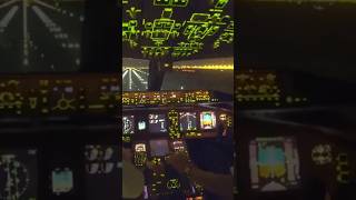 Plane Cockpit View 🛬  Airplane Landing Cockpit View Paris plane landing Cockpitview [upl. by Tanitansy]