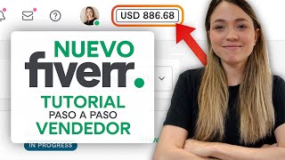 NUEVO Tutorial Fiverr Español 2023  Gana dinero trabajando internet [upl. by Kimbell49]