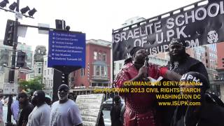 GENYAHANNA SHUTS DOWN CIVIL RIGHTS MARCH Pt1  ISUPK HEBREW ISRAELITES [upl. by Enaj]