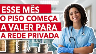 PISO SALARIAL para a REDE PRIVADA [upl. by Saundra36]