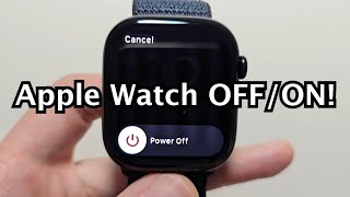 Apple Watch How to Turn Off  On Series 10 or ANY [upl. by Nevear13]