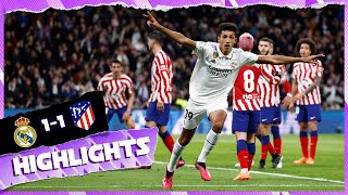 Real Madrid 11 Atlético de Madrid  HIGHLIGHTS  LaLiga 202223 [upl. by Wenz]