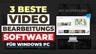 Die 3 besten kostenlosen Videobearbeitungsprogramme für Windows PC [upl. by Atelahs10]