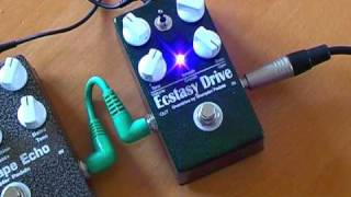 Wampler Pedals Ecstasy Drive with Faux Tape Echo [upl. by Hsara]