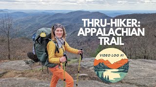 Week 1 on AT ThruHiker Getting Their Trail Legs [upl. by Omissam]