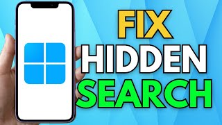 How to Fix Windows Search Box Hidden – Full Guide [upl. by Gernhard]