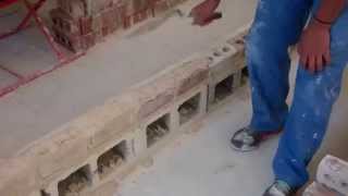 High School Student Showing How to Lay bricks on speed line [upl. by Ode]