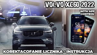 VOLVO XC60 2022  KOREKTACOFANIE LICZNIKA  INSTRUKCJA [upl. by Bodnar]