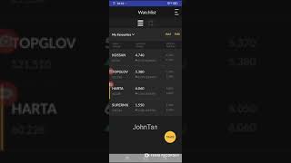 Maybank Trade app add stocks into WATCHLIST [upl. by Karil327]