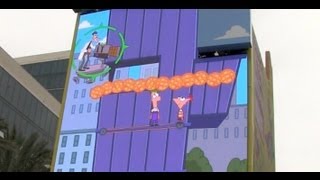 Dr Doofenshmirtzs Waffleinator Challenge with Marvel and Phineas and Ferb voice actors [upl. by Markson]