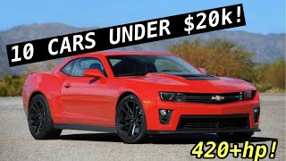 The 10 BEST Sports Cars Under 20k 1k25k Part 2 [upl. by Nosydam780]