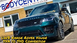 LWB Ranger Rover Vogue  SVA to SVO Conversion [upl. by Buderus622]