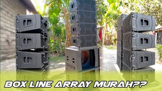 box line array 10 inch murah 📍line array custom 📍box speaker line array [upl. by Marin232]