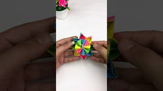 DIY Origami AntiStress Toy  Cute and Easy Paper Craft Tutorial [upl. by Mogerly]