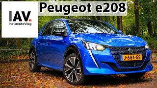 Review  Peugeot e208  100 208 maar ook niet bijster efficiënt [upl. by Porche]