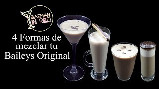 4 Formas de mezclar tu BAILEYS ORIGINAL [upl. by Peppel]