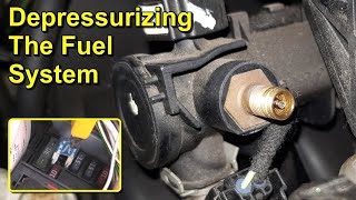 How to Depressurize the Fuel System on a Peugeot 307 [upl. by Modie]