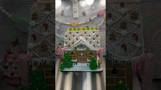 Gingerbread house decorating 🥰🎄fyp foryou christmas gingerbreadhouse gingerbread shorts [upl. by Gregson163]