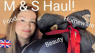 M amp S Haul Beauty Calendar etc uk haul marksandspencer [upl. by O'Mahony]