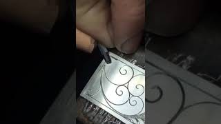 Some hand engraving [upl. by Dhiren]