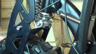 Adjust headstock bearings on EVO ES16 17 scooter [upl. by Darla932]