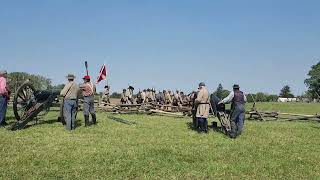 Confederate infantry passing bye [upl. by Trammel212]