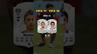 Dibu Martinez VS Bounou EVOLUCION FIFA 🔥🥵 [upl. by Anitsirt]