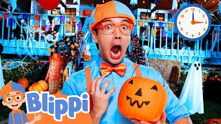 🎃 Blippis Halloween Countdown Song 👻  Spooky Fun Songs for Kids 🎶🕸️ Blippi Kids Songs [upl. by Konyn777]