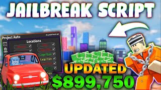 UPDATED JailBreak Script PASTEBIN 2023 AUTOFARM MONEY AUTOROB CHECK STATUS ESCAPE [upl. by Eledoya606]