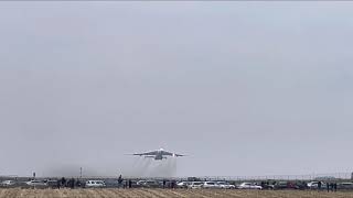 Take off Antonov An225 from Airport Rzeszow Jasionka POLAND 14112021r  short version [upl. by Gasparo731]