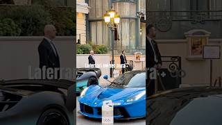 Very rare Ferrari in Monaco foryou ferrari ferrarilaferrari rich sportscar billionaire [upl. by Enatan]