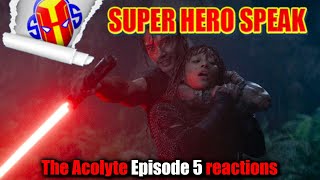 The Acolyte Episode 5 reactions [upl. by Dettmer]