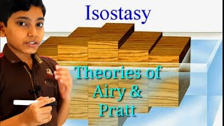 Isostasy  theories given by Airy and Pratt and their scientific explanation [upl. by Press]