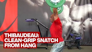 CleanGrip Snatch from Hang [upl. by Narah919]