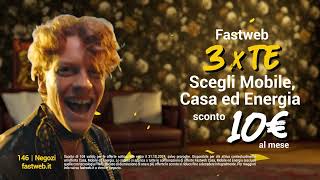 Fastweb presenta 3 X Te Mobile Casa ed Energia con uno sconto di 10€mese [upl. by Ripley]