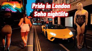 The best nightlife district in London  Pride in SOHO [upl. by Enelad277]