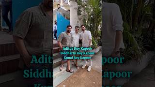 Aditya Roy Kapoor amp His Brothers Siddharth Kunal Net Worth bollywood adityaroykapoor siddharthroy [upl. by Repsag]