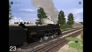 Trainz driver 3 double head steam excursion [upl. by Nadroj]