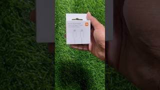 Xiaomi Mi Original HyperCharge 60W Type C to Type C Cable unboxing short short shortsfeed cable [upl. by Sheeree]