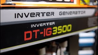 DeTec  Digital Inverter 3500 Watt Generator DTIG3500 [upl. by Nytsua949]