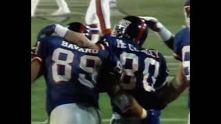 Super Bowl XXI NY Giants vs Denver Broncos  Phil Simms to Phil McConkey TD [upl. by Eneleahcim569]