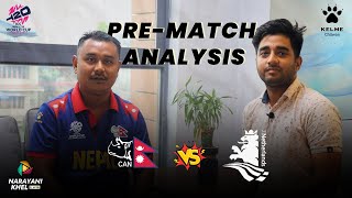 Nepal Vs Netherland  PreMatch Analysis T20 World Cup 2024 [upl. by Nairadas424]