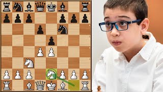 PARTIDA POR EL RÉCORD Faustino Oro vs Alex Garrido ronda 9 Madrid Chess Festival 2024 [upl. by Hort]