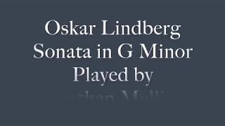 Oskar Lindberg Sonata in G Minor Op23 [upl. by Johathan]