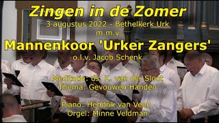 4e Zangavond 2022 met Urker Zangers [upl. by Ludmilla]