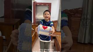 Chintu made a bag for his mother out of cloth  😱carriage house wooden artist  shortsvideo [upl. by Latsyc]