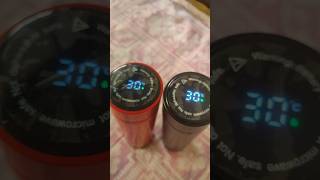 Flask With LED Temperature Display  Smart Water Bottle  Leak Proof Bottleunboxingbadshah1341 [upl. by Gayle454]