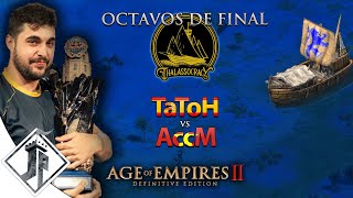 Thalassocracy Cup  TaToH vs AccM Octavos de Final  Warlords 3 Clasificatorias [upl. by Ahsan]