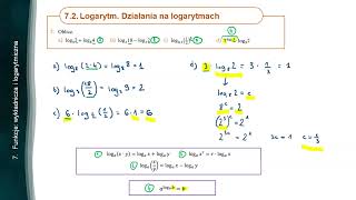 7 Funkcje wykładnicza i logarytmiczna Powtórzenie do matury [upl. by Gavin]