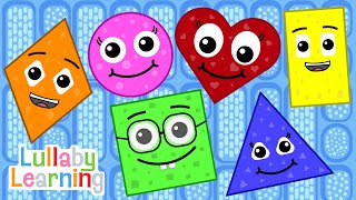 The Shape Game  Learn Simple Shapes for Kids [upl. by Lilybelle859]